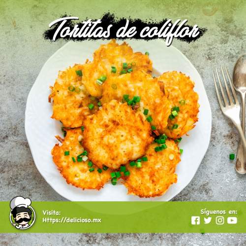 Tortitas de Coliflor con Queso: Receta Keto y Saludable