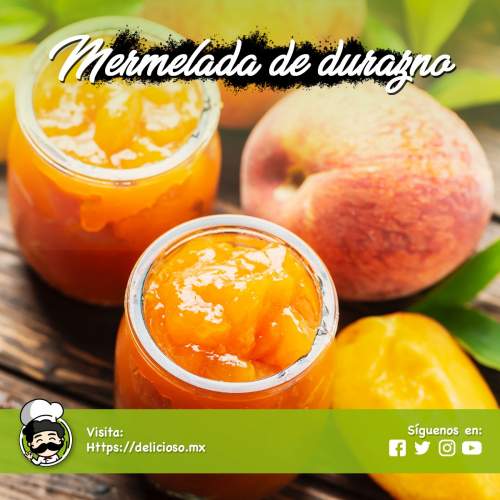 Mermelada de Durazno Casera (Baja en Azúcar)